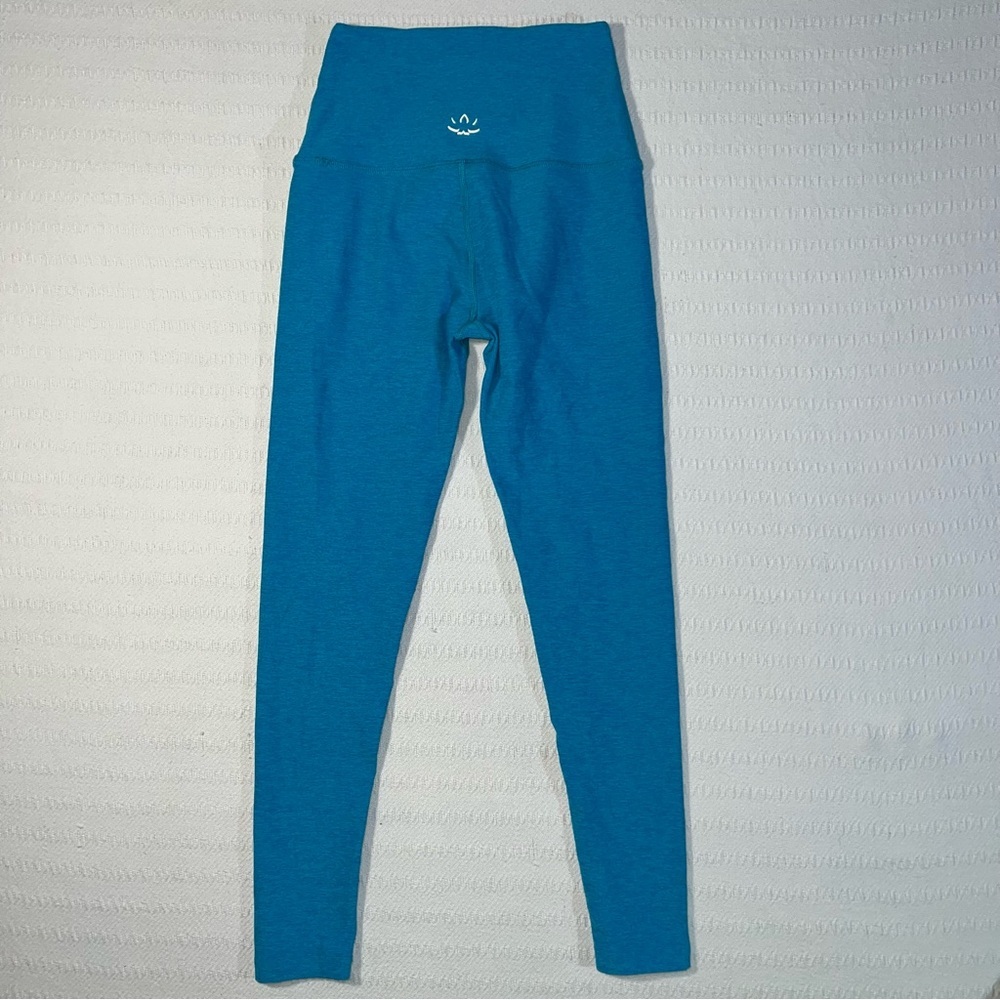 Beyond Yoga Space Dye High Rise Legging Size XS Blue Soft Athleisure Gym Workout